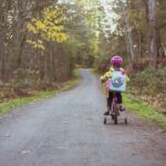 Fahrzeuge erlaubt auf Fahrrad-beschilderter Straße